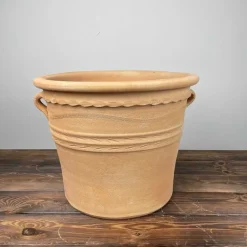 Milos Pot - Græsk Terracotta - H.35xØ.45 med ører