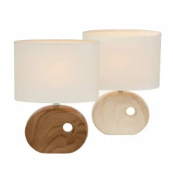 Oakville bordlampe / vindueslampe med smal aflang skærm H.30cm