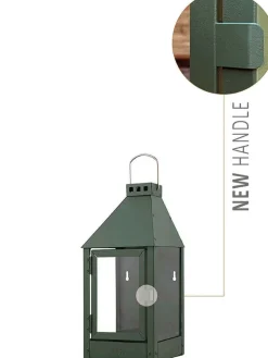 Olivengrøn udendørs væglanterne