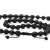 Onyx Kugle halskæde til mænd - 86cm