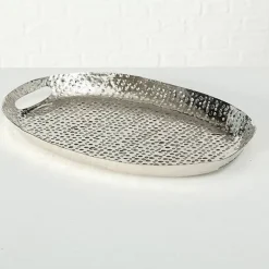 Ovale orientalske fade med håndtag og mønster - Sæt - Selina