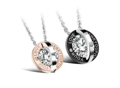 Parsmykker - Love cirkle parhalskæder