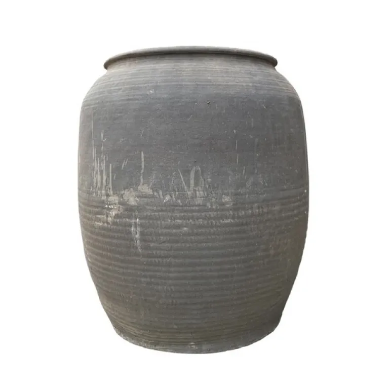 Patineret Vintage Krukke H.65cm