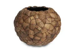 Rund krukke / bowl med coconut - 3 str.