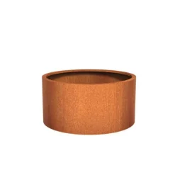 Runde rust krukker - Ø.60 + Ø.80 + Ø.100 + Ø.120 - MED BUND