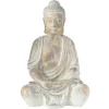Siddende Buddha Gold Antique - 67cm