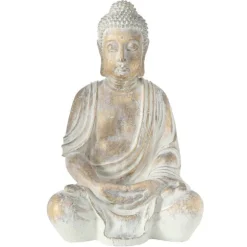 Siddende Buddha Gold Antique - 67cm