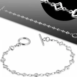 Smalt stålarmbånd til kvinder - 2 modeller