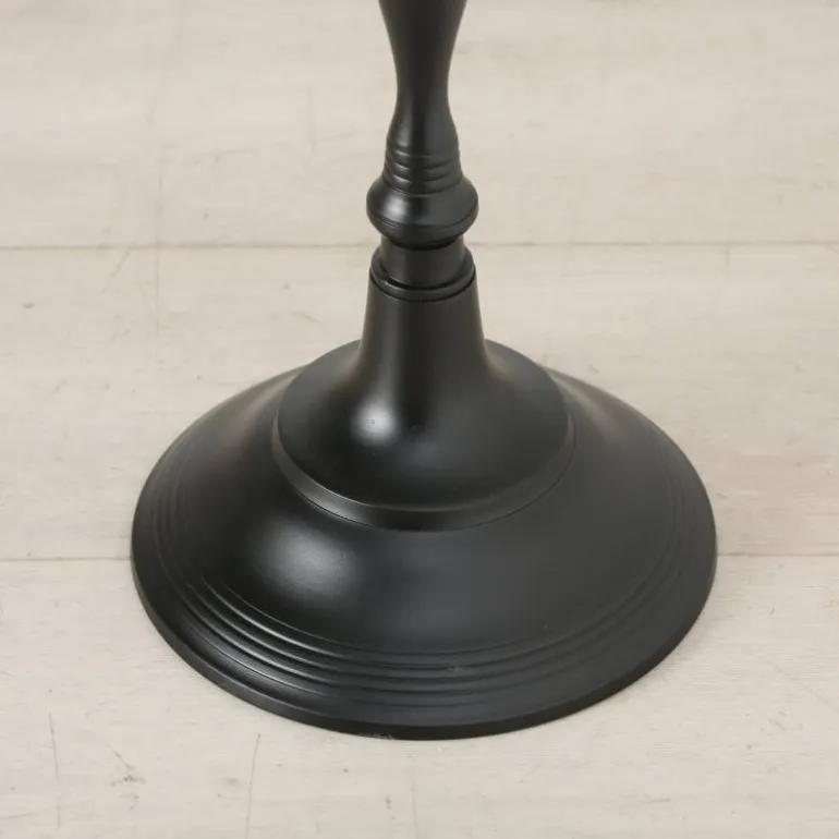 Sort gulvlysestage - 5-armet - 105cm kandelaber