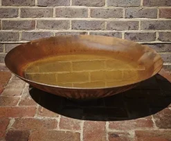 Spejlbassin - Stort vandfad / vandspejl / i cortenstål rust