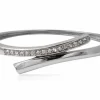 Steel bangle med zirkoner til kvinder