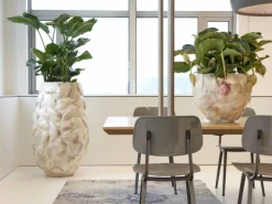 Stor indendørs krukke / vase med søskaller - 2 størrelser