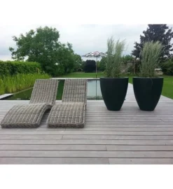 Stor Ø.100xH.95cm Krukke i Antrazit