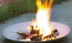 Store bålfade i rust / Corten Stål