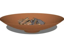 Store bålfade i rust / Corten Stål