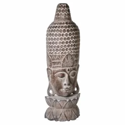 Store Buddha masker/statuer i træ - bord & væg