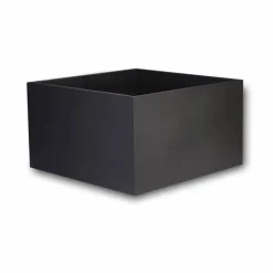 Store firkantede krukker i aluminium / Antrazit - 12 modeller