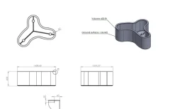 Store organic plantekasser i glasfiber - Udendørs + Indendørs