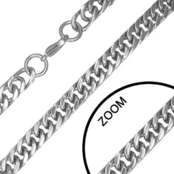 Store Panser Stålhalskæder - 3 str