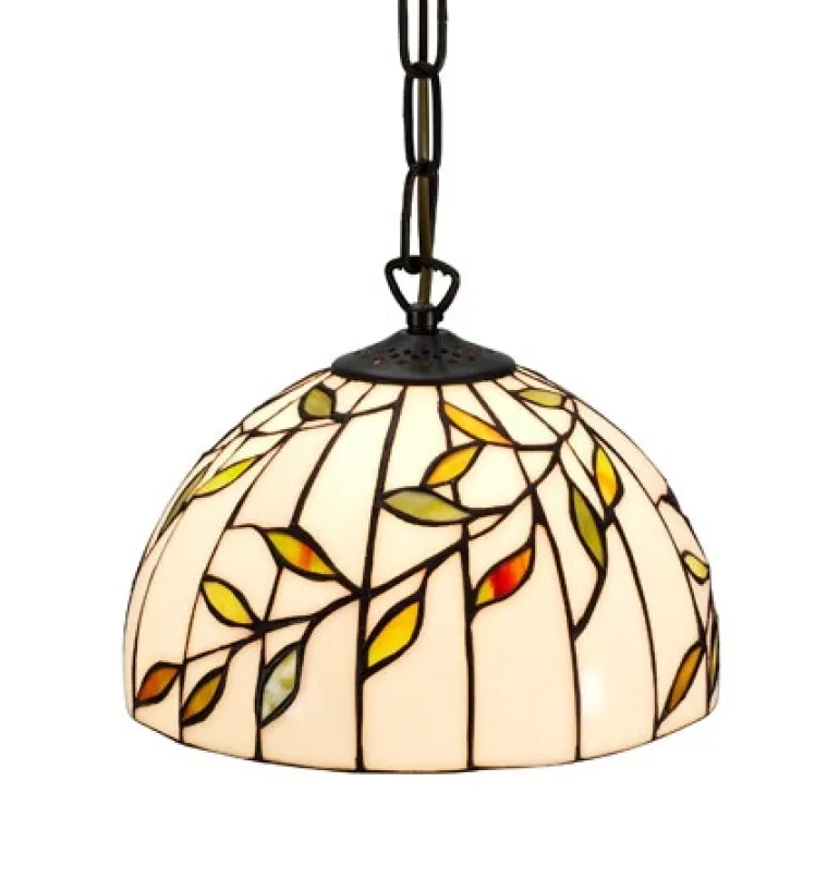 Tiffany spring hængelampe med certifikat