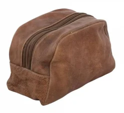 Toilet taske / clutch / penalhus i skind