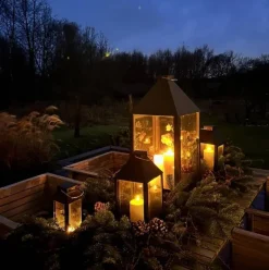 Udendørs Galvaniserede Lanterner