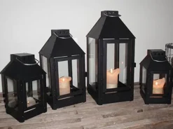 Udendørs Sort Lanterne