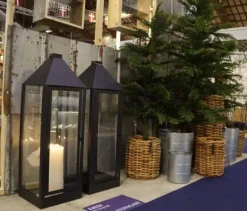 Udendørs Sort Lanterne