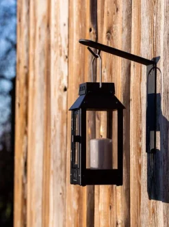 Udendørs Sort Lanterne