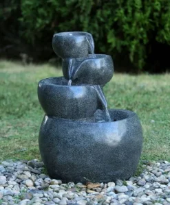 Vandkunst i Terrazzo look med lys