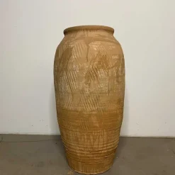 Vase med vintage mønster i Terracotta - H.65xØ.35