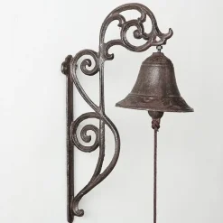 Vægklokke i støbejern - 2 farver