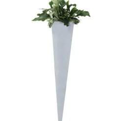 Vægkrukke i sandstone look - 150cm - hvid + grå + antrazit