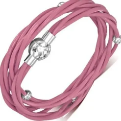 Viklearmbånd i læder