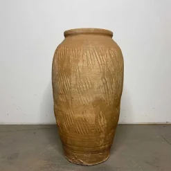 Vintage Lerkrukke med mønster H.51xØ.25