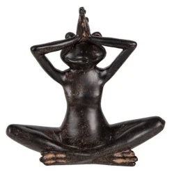 Yoga frøer i sæt - Brun antik