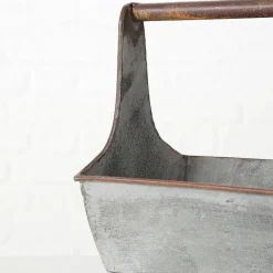 Zink Potter / Bakker med håndtag / 3stk